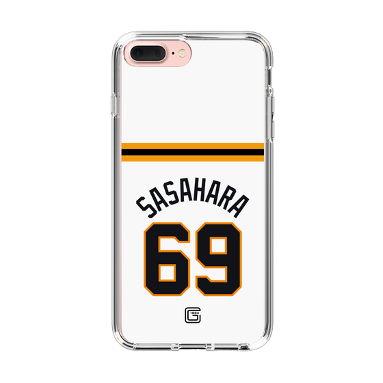 スリムプロテクションケース［ 読売ジャイアンツ - #69 SASAHARA - ホーム ］