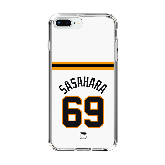 スリムプロテクションケース［ 読売ジャイアンツ - #69 SASAHARA - ホーム ］