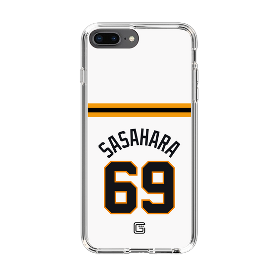 スリムプロテクションケース［ 読売ジャイアンツ - #69 SASAHARA - ホーム ］