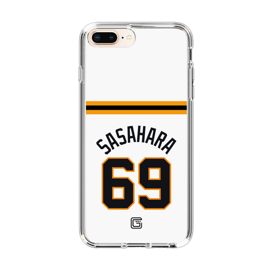 スリムプロテクションケース［ 読売ジャイアンツ - #69 SASAHARA - ホーム ］