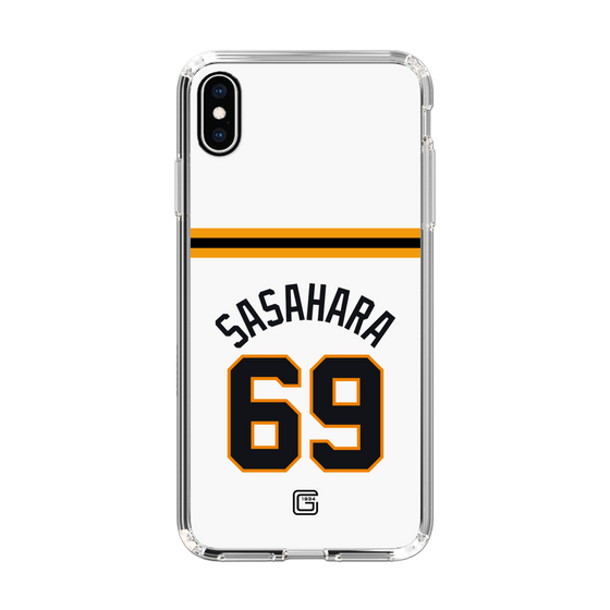 スリムプロテクションケース［ 読売ジャイアンツ - #69 SASAHARA - ホーム ］