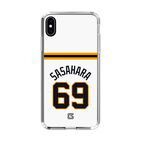 スリムプロテクションケース［ 読売ジャイアンツ - #69 SASAHARA - ホーム ］