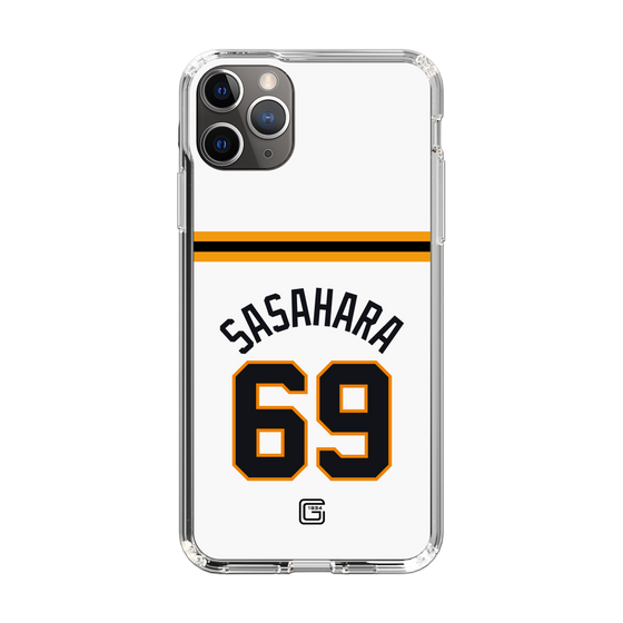 スリムプロテクションケース［ 読売ジャイアンツ - #69 SASAHARA - ホーム ］