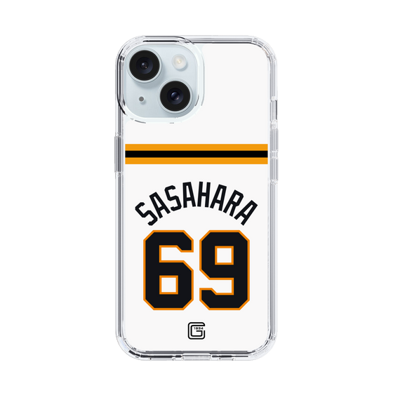スリムプロテクションケース［ 読売ジャイアンツ - #69 SASAHARA - ホーム ］
