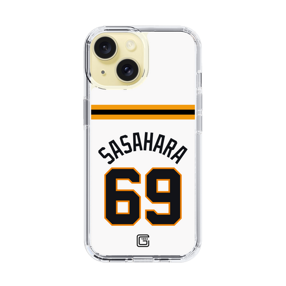 スリムプロテクションケース［ 読売ジャイアンツ - #69 SASAHARA - ホーム ］