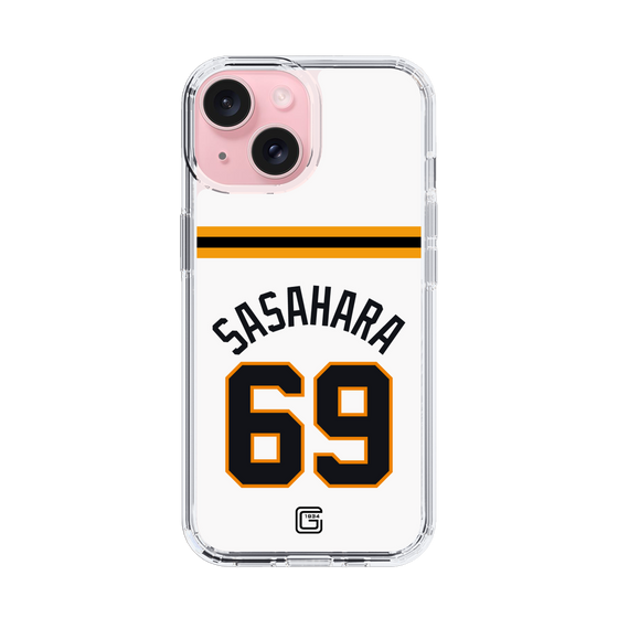 スリムプロテクションケース［ 読売ジャイアンツ - #69 SASAHARA - ホーム ］
