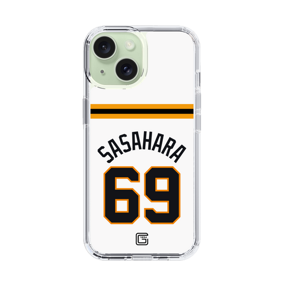 スリムプロテクションケース［ 読売ジャイアンツ - #69 SASAHARA - ホーム ］