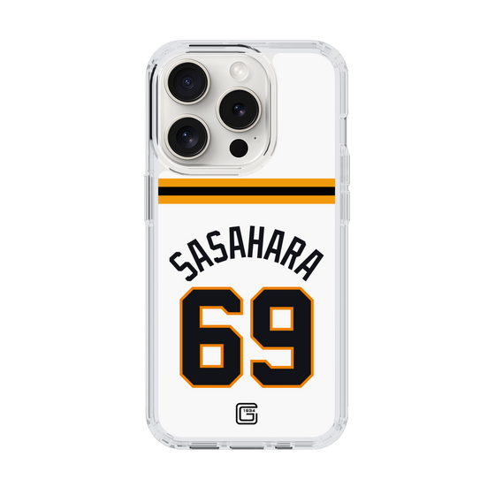スリムプロテクションケース［ 読売ジャイアンツ - #69 SASAHARA - ホーム ］