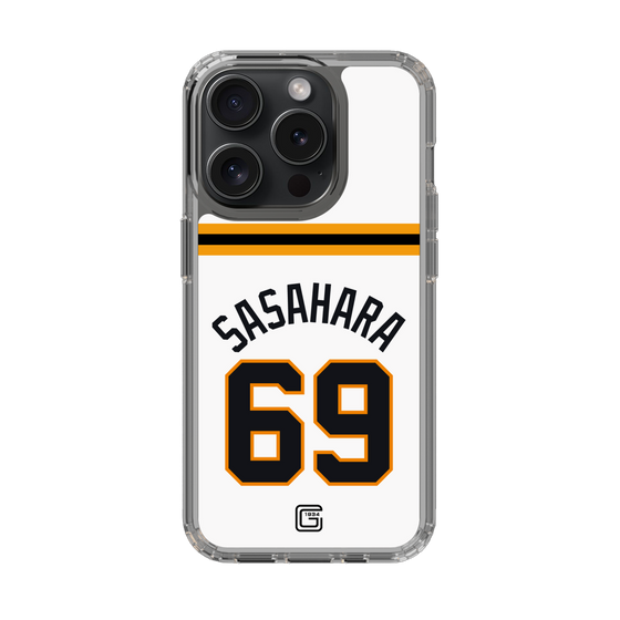 スリムプロテクションケース［ 読売ジャイアンツ - #69 SASAHARA - ホーム ］