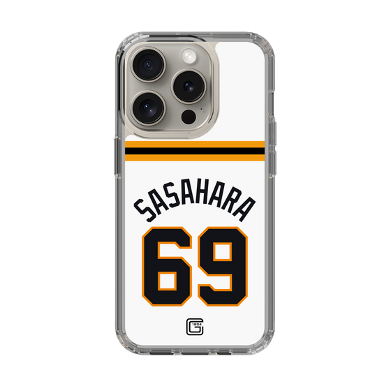 スリムプロテクションケース［ 読売ジャイアンツ - #69 SASAHARA - ホーム ］
