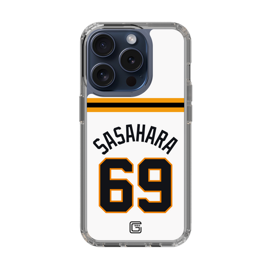 スリムプロテクションケース［ 読売ジャイアンツ - #69 SASAHARA - ホーム ］