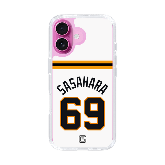 スリムプロテクションケース［ 読売ジャイアンツ - #69 SASAHARA - ホーム ］