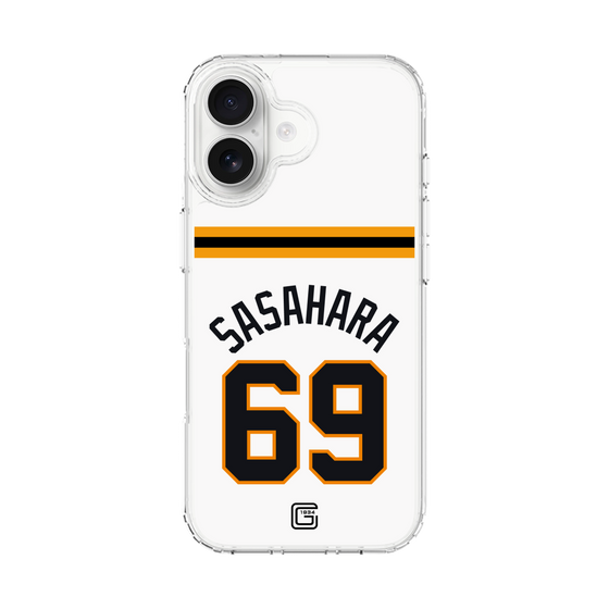 スリムプロテクションケース［ 読売ジャイアンツ - #69 SASAHARA - ホーム ］