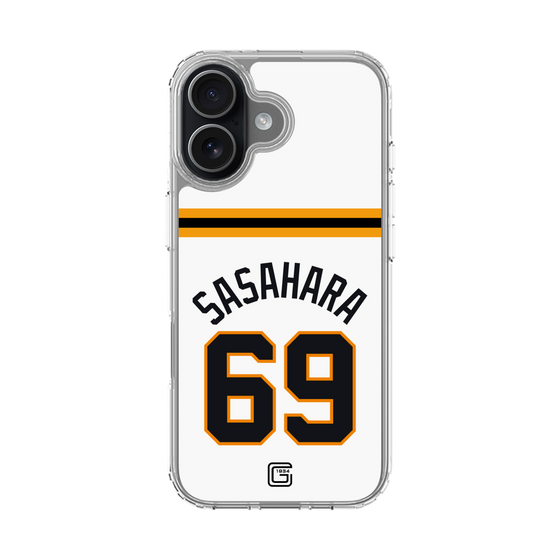 スリムプロテクションケース［ 読売ジャイアンツ - #69 SASAHARA - ホーム ］