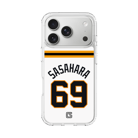 スリムプロテクションケース［ 読売ジャイアンツ - #69 SASAHARA - ホーム ］
