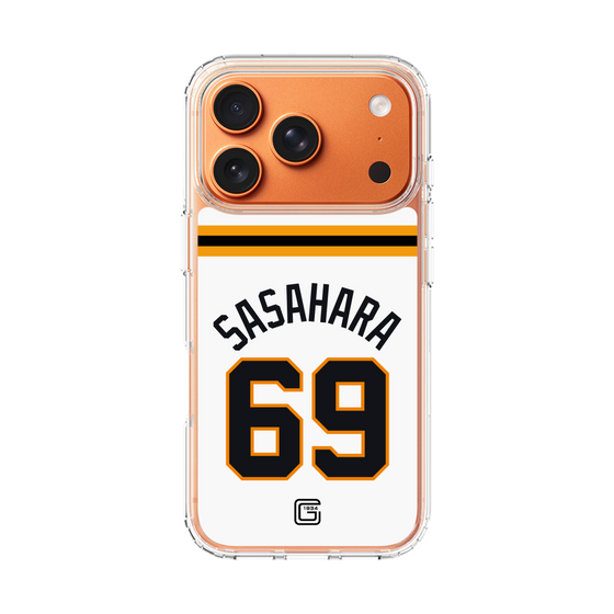スリムプロテクションケース［ 読売ジャイアンツ - #69 SASAHARA - ホーム ］