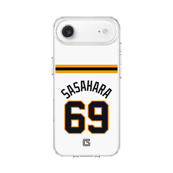スリムプロテクションケース［ 読売ジャイアンツ - #69 SASAHARA - ホーム ］