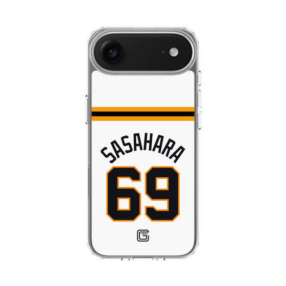 スリムプロテクションケース［ 読売ジャイアンツ - #69 SASAHARA - ホーム ］