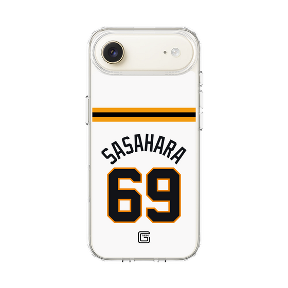 スリムプロテクションケース［ 読売ジャイアンツ - #69 SASAHARA - ホーム ］