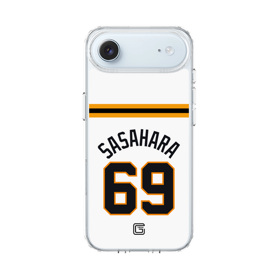 スリムプロテクションケース［ 読売ジャイアンツ - #69 SASAHARA - ホーム ］