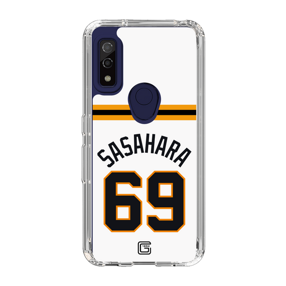スリムプロテクションケース［ 読売ジャイアンツ - #69 SASAHARA - ホーム ］