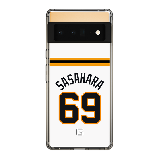 スリムプロテクションケース［ 読売ジャイアンツ - #69 SASAHARA - ホーム ］