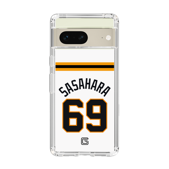 スリムプロテクションケース［ 読売ジャイアンツ - #69 SASAHARA - ホーム ］