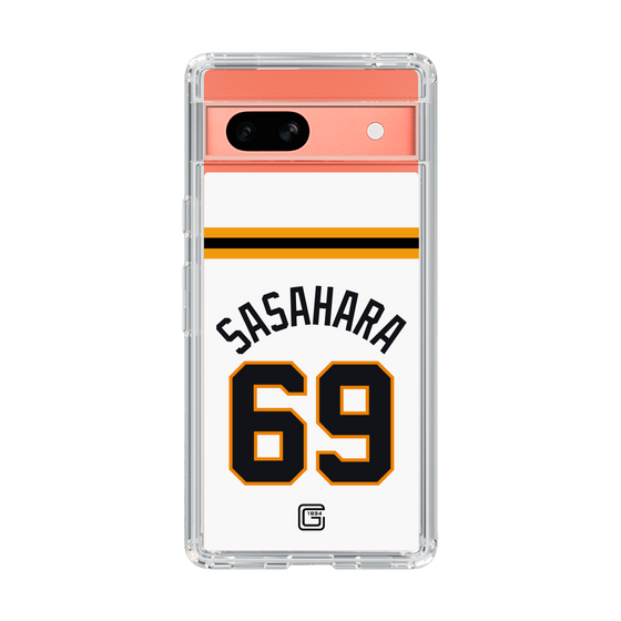 スリムプロテクションケース［ 読売ジャイアンツ - #69 SASAHARA - ホーム ］