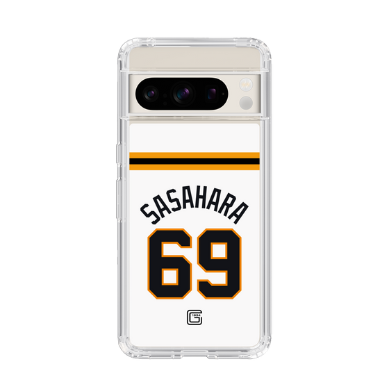 スリムプロテクションケース［ 読売ジャイアンツ - #69 SASAHARA - ホーム ］