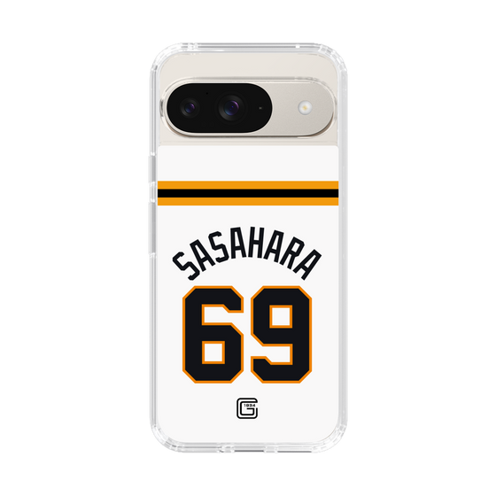 スリムプロテクションケース［ 読売ジャイアンツ - #69 SASAHARA - ホーム ］