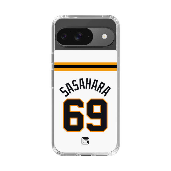 スリムプロテクションケース［ 読売ジャイアンツ - #69 SASAHARA - ホーム ］
