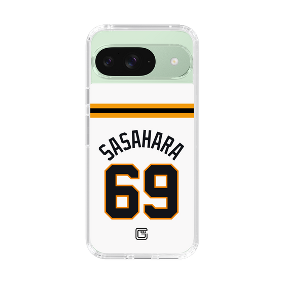 スリムプロテクションケース［ 読売ジャイアンツ - #69 SASAHARA - ホーム ］