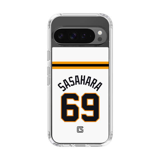 スリムプロテクションケース［ 読売ジャイアンツ - #69 SASAHARA - ホーム ］