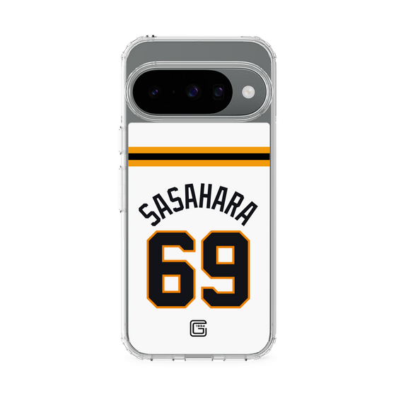 スリムプロテクションケース［ 読売ジャイアンツ - #69 SASAHARA - ホーム ］