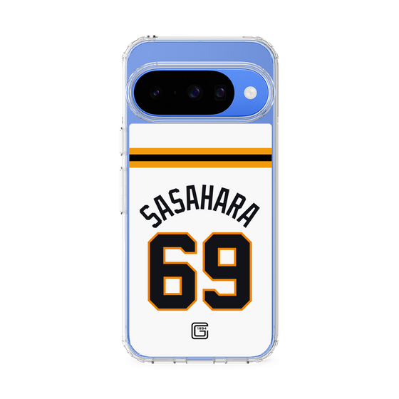 スリムプロテクションケース［ 読売ジャイアンツ - #69 SASAHARA - ホーム ］