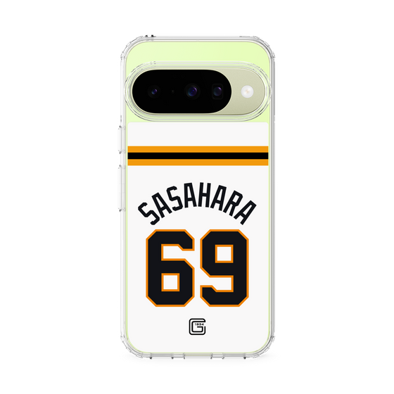 スリムプロテクションケース［ 読売ジャイアンツ - #69 SASAHARA - ホーム ］
