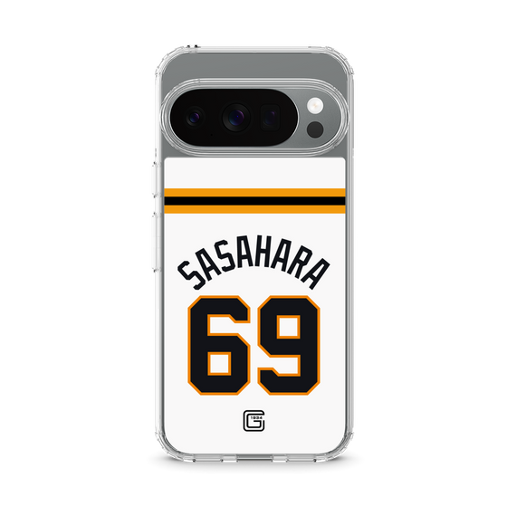 スリムプロテクションケース［ 読売ジャイアンツ - #69 SASAHARA - ホーム ］