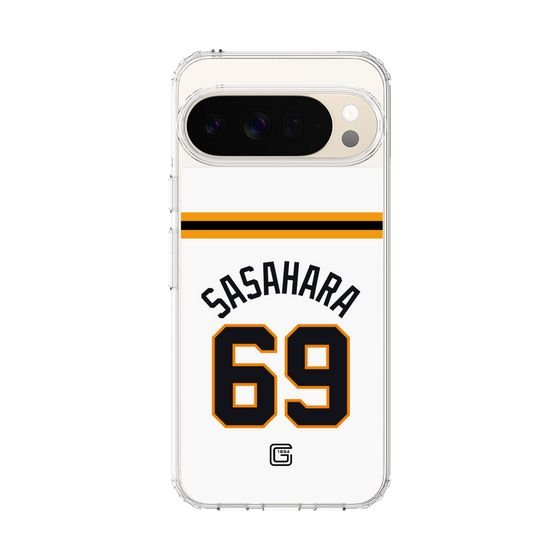 スリムプロテクションケース［ 読売ジャイアンツ - #69 SASAHARA - ホーム ］