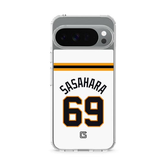 スリムプロテクションケース［ 読売ジャイアンツ - #69 SASAHARA - ホーム ］