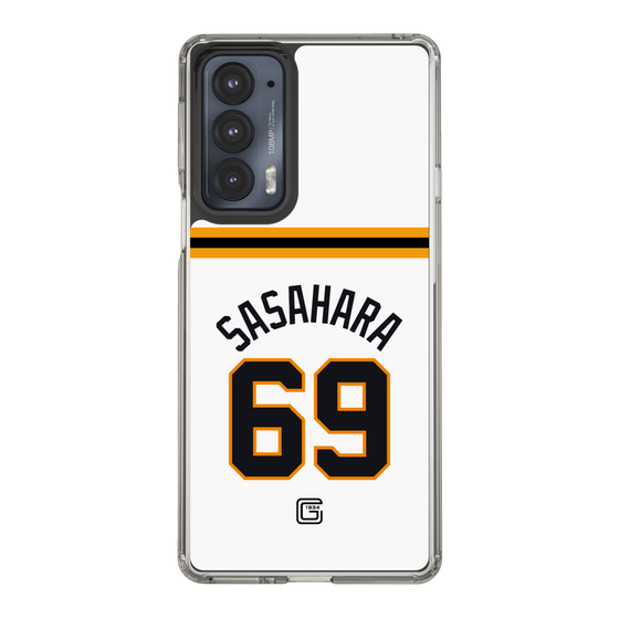 スリムプロテクションケース［ 読売ジャイアンツ - #69 SASAHARA - ホーム ］