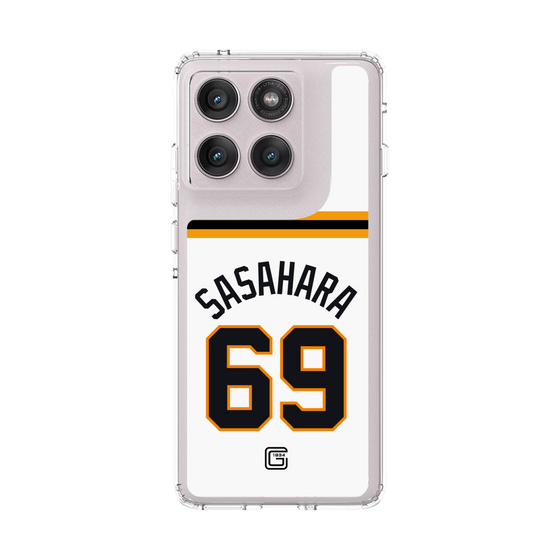 スリムプロテクションケース［ 読売ジャイアンツ - #69 SASAHARA - ホーム ］