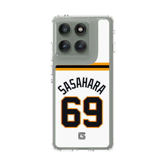 スリムプロテクションケース［ 読売ジャイアンツ - #69 SASAHARA - ホーム ］