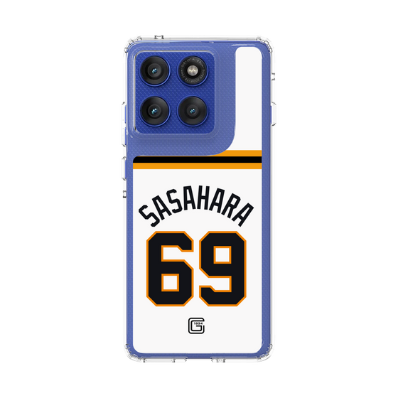 スリムプロテクションケース［ 読売ジャイアンツ - #69 SASAHARA - ホーム ］