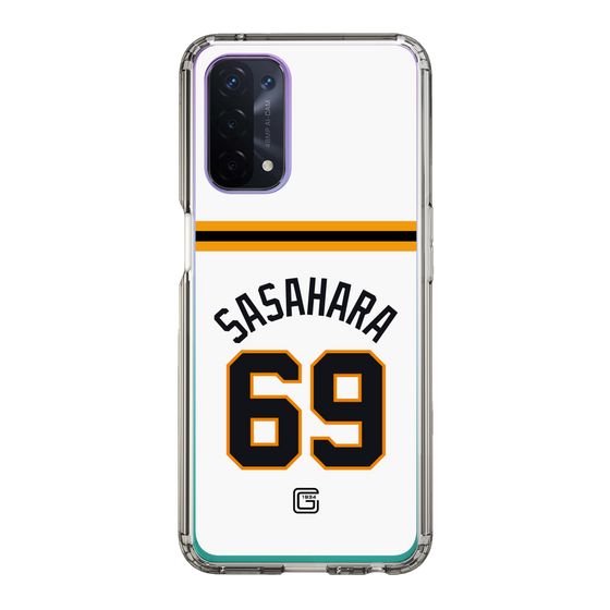 スリムプロテクションケース［ 読売ジャイアンツ - #69 SASAHARA - ホーム ］