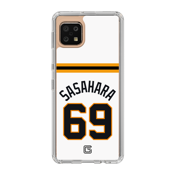 スリムプロテクションケース［ 読売ジャイアンツ - #69 SASAHARA - ホーム ］