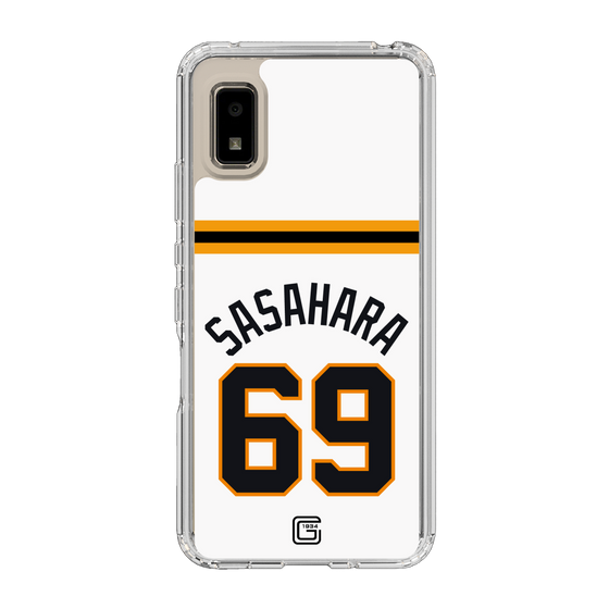 スリムプロテクションケース［ 読売ジャイアンツ - #69 SASAHARA - ホーム ］