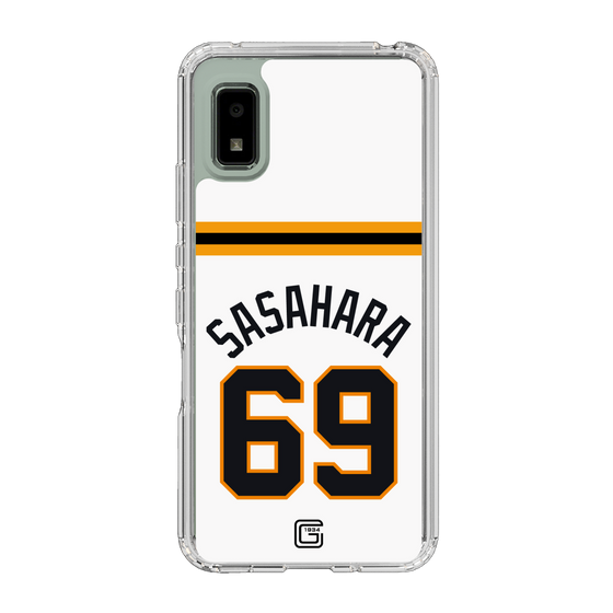 スリムプロテクションケース［ 読売ジャイアンツ - #69 SASAHARA - ホーム ］
