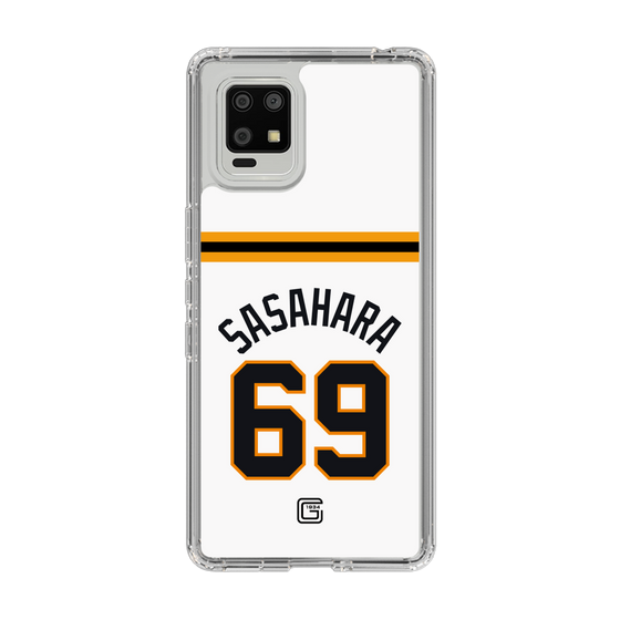 スリムプロテクションケース［ 読売ジャイアンツ - #69 SASAHARA - ホーム ］