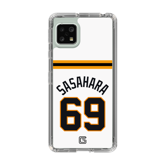 スリムプロテクションケース［ 読売ジャイアンツ - #69 SASAHARA - ホーム ］
