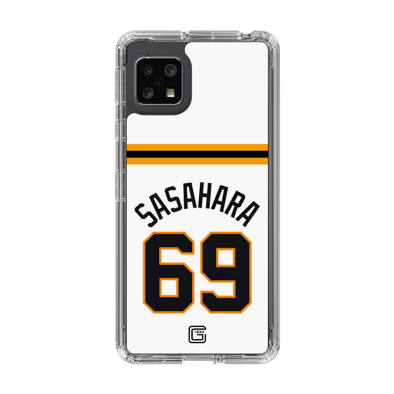 スリムプロテクションケース［ 読売ジャイアンツ - #69 SASAHARA - ホーム ］